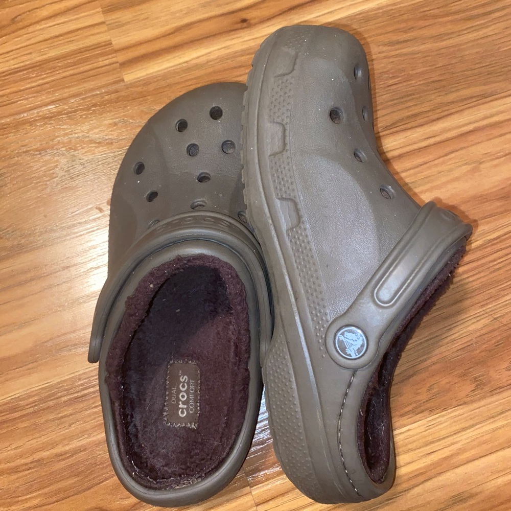 Dark Green Crocs